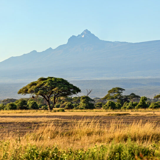 A scenic view of Mt. Kenya