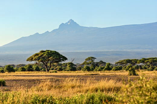 A scenic view of at Mt. Kenya National Park